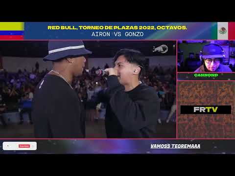 ¡BATALLA FACE TO FACE!. REACCIONANDO A AIRON VS GONZO, RED BULL MUNDIAL DE PLAZAS 2022.