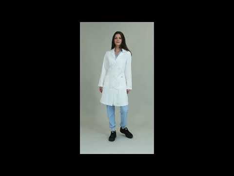 Медицинска престилка VALERIA - Бял цвят