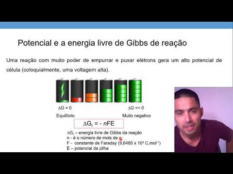 Módulo 6 - Eletroquímica - Aula 4 - Notação de pilha, energia livre e potencial padrão da célula