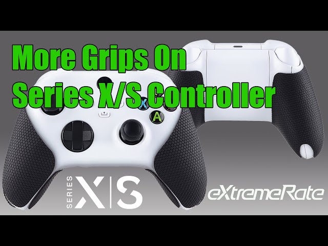 Vídeo relacionado con eXtremeRate PlayVital Funda de Silicona para Xbox Series X/S - Suave al Tacto, Antideslizante y Resistente, con 2 Tapas para Joysticks, Cubierta Protectora de Goma (Edición Samurai-Negro)