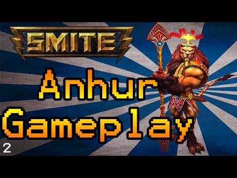 Smite Anhur Duo Lane Gameplay - Ep.2 - Best Anhur Build?