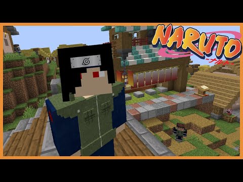 A NEW NARUTO MOD SERVER! Minecraft Naruto Mod Episode 1