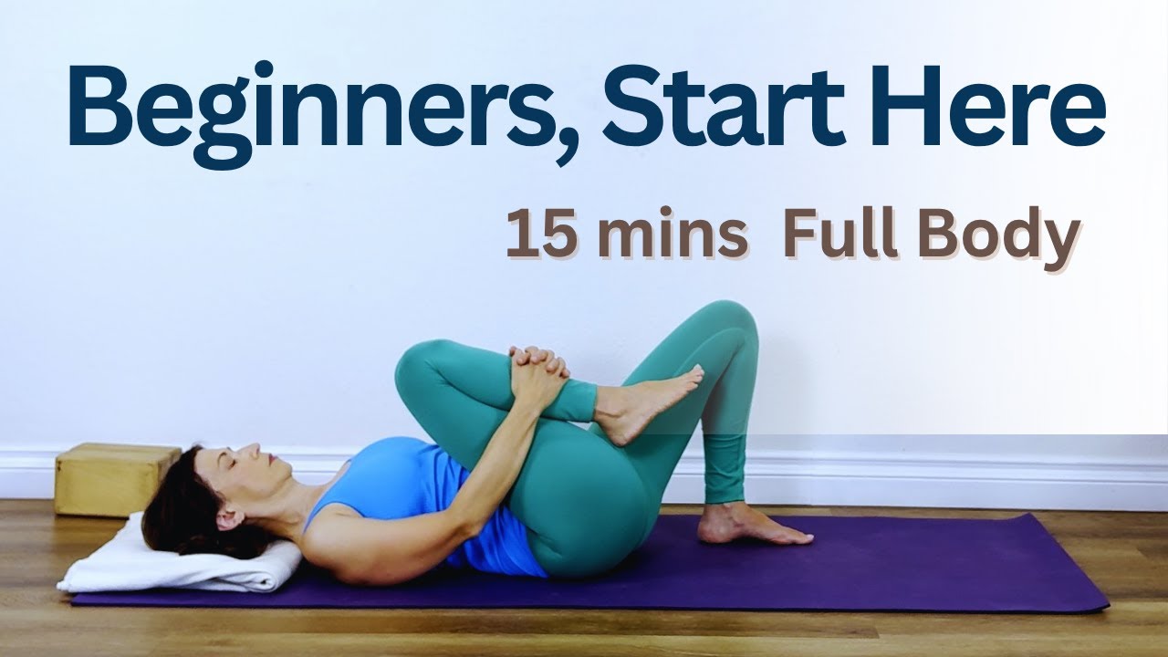 15 min Yoga for Total Beginners. Gentle Iyengar Routine