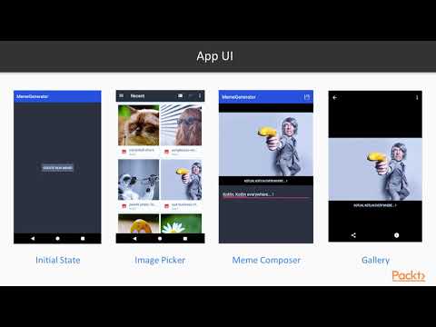Kotlin Programming By Example Meme Generator App Design Presentation Assumptions|packtpub com