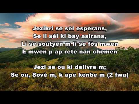 Jezi se ou ki delivrem se ou k sovèm kap kenbem...