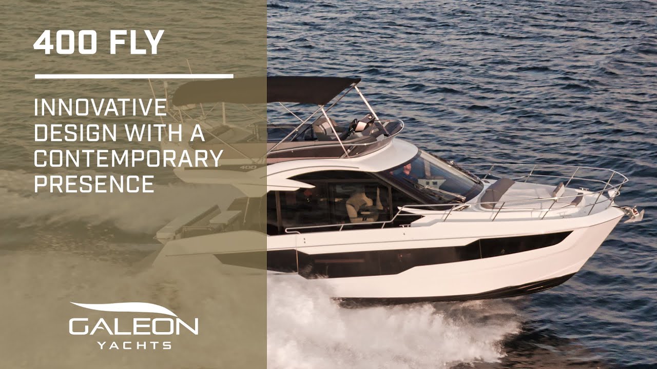 Meet the fashion designer community Sign in Meet the fashion designer community Galeon Yachts 400 FLY | Quick Look | Innovative Design 