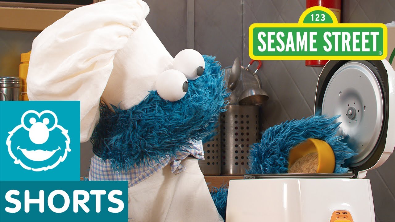 Sesame Street Vegetable Fried Rice Cookie Monsters Foodie Truck