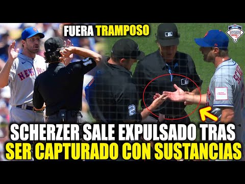 MAX SCHERZER Sale Expulsado Tras Ser Capturado HACIENDO TRAMPA CON SUSTANCIAS ILEGALES MIRA QUE PASO