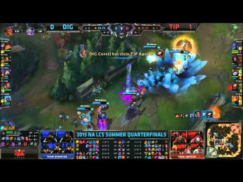 TIP vs DIG  (3 - 0) : Best of 5 - Highlights  - NA LCS  : Quarterfinals Day 1