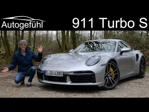 all-new Porsche 911 Turbo S FULL REVIEW 2021 2020 992 with Autobahn test - Autogefühl
