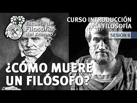 Curso Introducción a la Filosofía - Sesión 6: ¿Cómo muere un Filósofo?