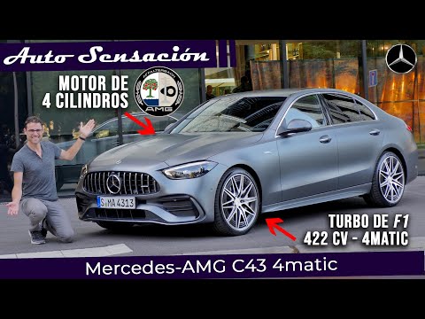 Prueba Mercedes AMG C43 2023 . Motor de 4 cilindros AMG con Turbo de F1. ¿AVANCE O RETROCESO?.