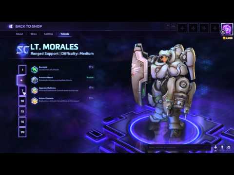 LT. Morales Talent Build Guide