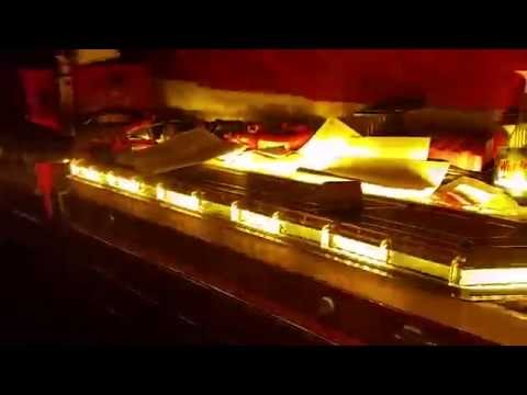 New Federal Signal Integrity Lightbar-Way Too Bright! (Demo w/ Written Review in Description)