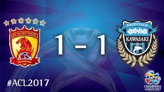 Download lagu Guangzhou Evergrande vs Kawasaki Frontale (AFC Champions League 2017 : Group Stage -MD 3) mp3