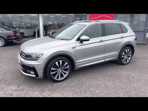 Volkswagen TiguanR LINE TDI BMT 4MOTION DSG PANORAMIC SUNROOF SAT NAV PARKING SENSORS HEATED SEATS