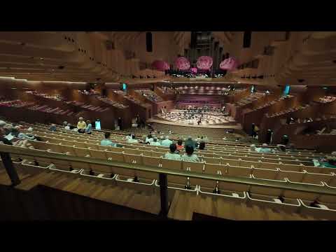Sydney Opera House - Concert Hall - Circle - view from seat L16