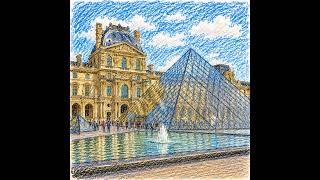 #speakingielts  Describe a building you admire - The Louvre Pyramid in Paris   #band6