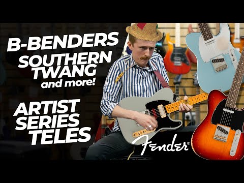 B-Benders, Southern Twang and more! | Fender Artist Series Telecasters