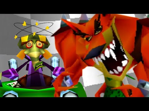 I beat Crash Team Racing with the hardest character… out of spite