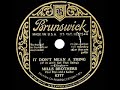 1932 Mills Brothers - It Don’t Mean A Thing (If It Ain’t Got That Swing)