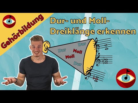 GEHÖRBILDUNG DUR- und MOLL-Akkorde: So erkennst du die beiden Akkorde am Klang.