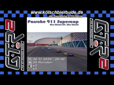 GTR2 - Kölschbierbude.de - Porsche Supercup Race 21 - Abu Dhabi - 30.11.2020 - 20.10 CET