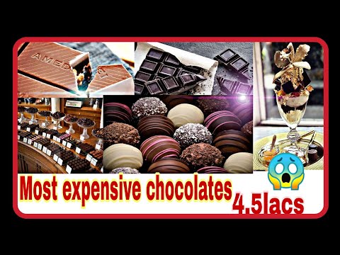 Most Expensive Chocolates 😱 in the world |2600$ |Sameen Kazmi786