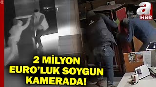Manisa'daki 2 Milyon EURO'luk Soygun Kamerada! | A Haber