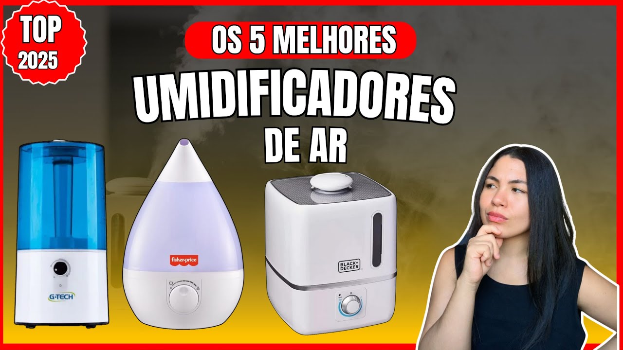 Os 5 Melhores Umidificadores de ar! Qual Umidificador de Ar Comprar em 2024?