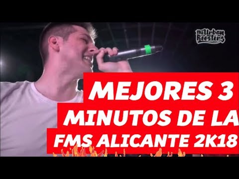 LOS MEJORES 3 MINUTOS De la FMS Alicante 2018
