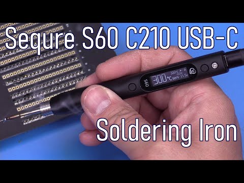 SDG #297 Sequre S60 60W USB-C JBC C210 Soldering Iron