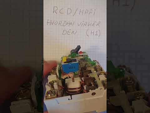 RCD hvordan virker den.