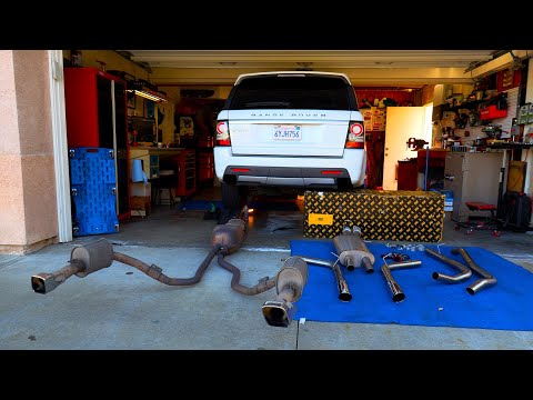 Why Exhaust is the BEST FIRST UPGRADE - Magnaflow for Range Rover Sport L320
