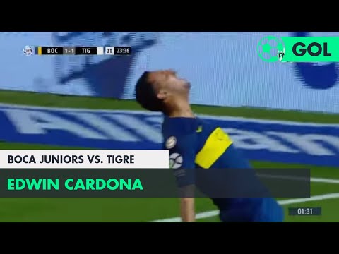 Edwin Cardona (2-1) Boca Juniors vs Tigre | Fecha 11 - Superliga Argentina 2018/2019