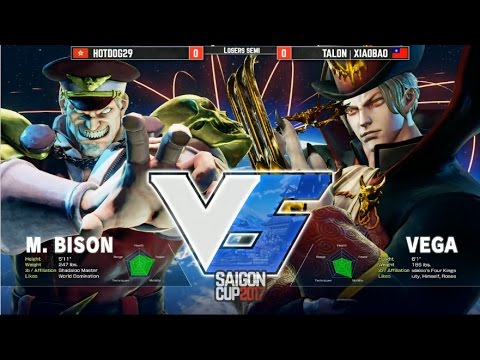 【SFV: SAIGON CUP 2017 - TOP 8】HOTDOG29 vs TALON | XIAOBAO
