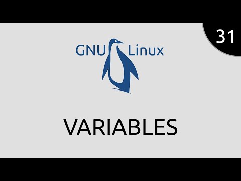 GNU Linux 31 variables
