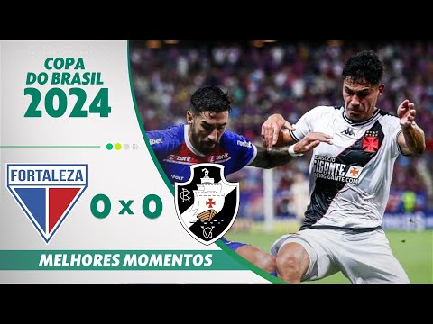 Gols e lances de Fortaleza x Vasco da Gama