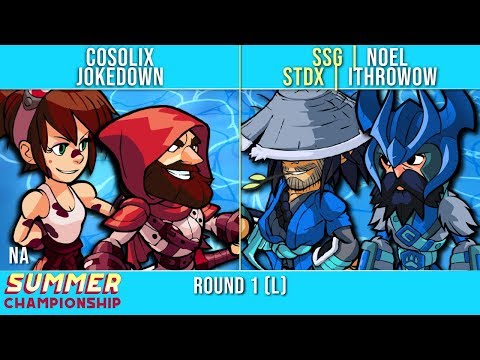 Cosolix & Jokedown vs noeL & ithrowow - Losers Round 1 - Summer Championship NA Top 8