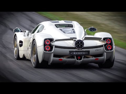 Pagani Utopia Acceleration Sounds at Goodwood Festival Of Speed 2023