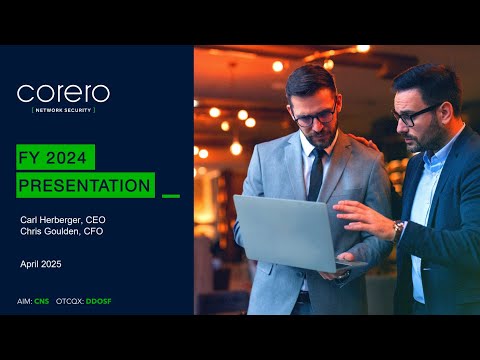 Corero Network Security - Final Results