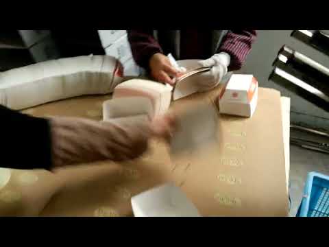 Paper Tray Burger Box Making Machine Máquinas de Envasado de Comida Rápida Cajas de Papel