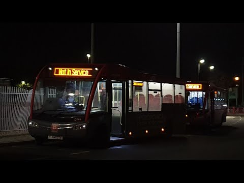 Twilight Journey: Route 85 | YJ64DYV - Gateshead Central: Optare Solo SR M890