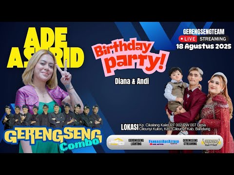 DOMBA KURING MEDLEY // LIVE ADE ASTRID X GERENGSENG TEAM COMBO - BIRTHDAY PARTY DIANA & ANDI