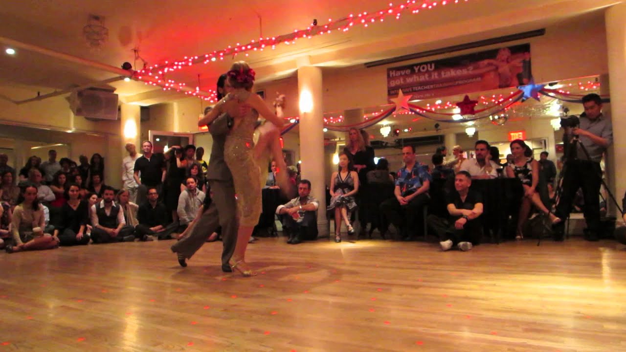 Eugenia Parrilla and Yanick Wyler @ Tango Nocturne performance 3 NYC 2015
