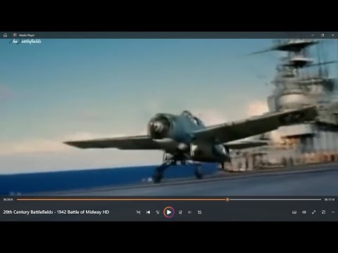 20th Century Battlefields   1942 Battle of Midway HD