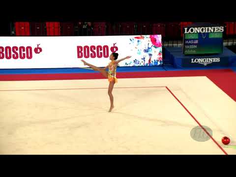 YASSIN Alisha (MAS) - 2019 Rhythmic Junior Worlds, Moscow (RUS) - Qualifications Rope
