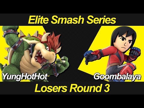 Smash Ultimate - YungHotHot (Bowser) vs. Goombalaya (Mii Brawler) | Losers Side, ESS 22