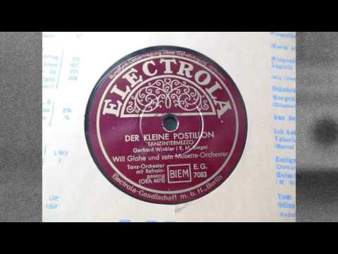 (1940) Der kleine Postillon - Will Glahe und sein Musette Orchester