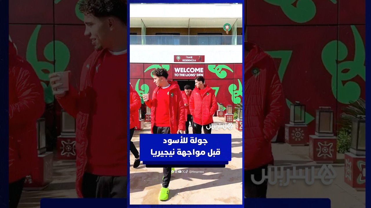 جولة للأسود قبل مواجهة نيجيريا thumbnail